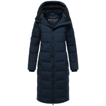 Marikoo Lanitaa Damen Winter Steppmantel Parka Navy Größe XS - Gr.34