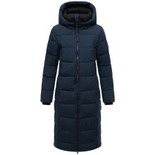 Marikoo Lanitaa Damen Winter Steppmantel Parka Navy Größe XS - Gr.34