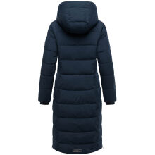 Marikoo Lanitaa Damen Winter Steppmantel Parka Navy Größe XS - Gr.34