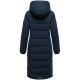 Marikoo Lanitaa Damen Winter Steppmantel Parka Navy Größe XS - Gr.34