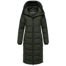 Marikoo Lanitaa Damen Winter Steppmantel Parka DarkOlive Größe XS - Gr.34