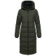 Marikoo Lanitaa Damen Winter Steppmantel Parka DarkOlive Größe XS - Gr.34