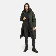 Marikoo Lanitaa Damen Winter Steppmantel Parka DarkOlive Größe XL - Gr.42