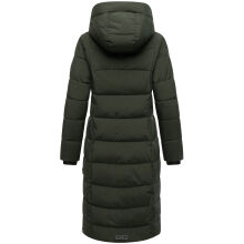 Marikoo Lanitaa Damen Winter Steppmantel Parka DarkOlive Größe XL - Gr.42