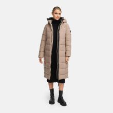 Marikoo Lanitaa Damen Winter Steppmantel Parka TaupeGrey Größe XS - Gr.34