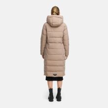 Marikoo Lanitaa Damen Winter Steppmantel Parka TaupeGrey Gr&ouml;&szlig;e XL - Gr.42