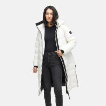 Marikoo Lanitaa Damen Winter Steppmantel Parka Offwhite Größe XS - Gr.34
