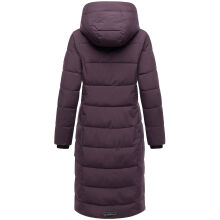 Marikoo Lanitaa Damen Winter Steppmantel Parka DustyPlum Größe M - Gr.38