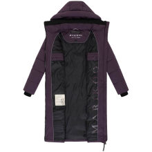 Marikoo Lanitaa Damen Winter Steppmantel Parka DustyPlum Größe M - Gr.38