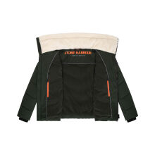 Stone Harbour Ansello Herren Winter Steppjacke Dark Olive Gr&ouml;&szlig;e M - Gr. M