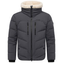 Stone Harbour Ansello Herren Winter Steppjacke Anthrazit Größe S - Gr. S