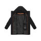 Stone Harbour Darianoo Herren Winter Steppjacke Schwarz-Größe XL - Gr. XL