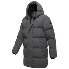 Stone Harbour Darianoo Herren Winter Steppjacke Anthrazit-Größe S - Gr. S