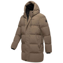 Stone Harbour Darianoo Herren Winter Steppjacke Stone Brown-Größe M - Gr. M