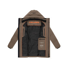 Stone Harbour Darianoo Herren Winter Steppjacke Stone Brown-Größe M - Gr. M