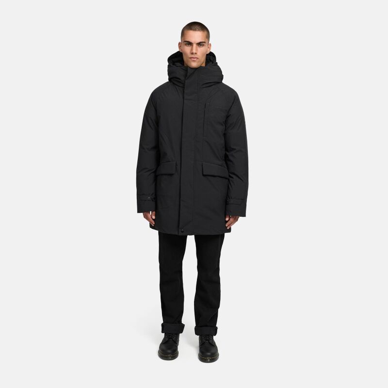 Stone Harbour Emriis Herren Winter Jacke Parka Schwarz