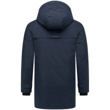 Stone Harbour Emriis Herren Winter Jacke Parka Navy Gr&ouml;&szlig;e S - Gr. S