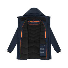 Stone Harbour Emriis Herren Winter Jacke Parka Navy Gr&ouml;&szlig;e S - Gr. S