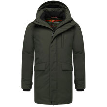 Stone Harbour Emriis Herren Winter Jacke Parka Dark Olive Gr&ouml;&szlig;e M - Gr. M