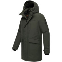 Stone Harbour Emriis Herren Winter Jacke Parka Dark Olive Gr&ouml;&szlig;e M - Gr. M
