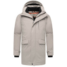 Stone Harbour Emriis Herren Winter Jacke Parka Silver Grey Größe S - Gr. S