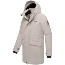 Stone Harbour Emriis Herren Winter Jacke Parka Silver Grey Größe M - Gr. M