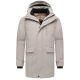 Stone Harbour Emriis Herren Winter Jacke Parka Silver Grey Größe M - Gr. M