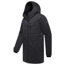 Stone Harbour Fintaan Herren Winter Jacke Parka Schwarz Größe XL - Gr. XL