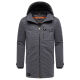 Stone Harbour Fintaan Herren Winter Jacke Parka Anthrazit Größe S - Gr. S