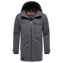 Stone Harbour Fintaan Herren Winter Jacke Parka Anthrazit Gr&ouml;&szlig;e L - Gr. L