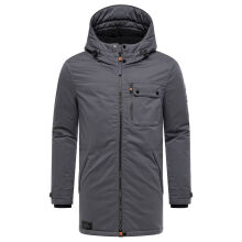 Stone Harbour Fintaan Herren Winter Jacke Parka Anthrazit Gr&ouml;&szlig;e L - Gr. L