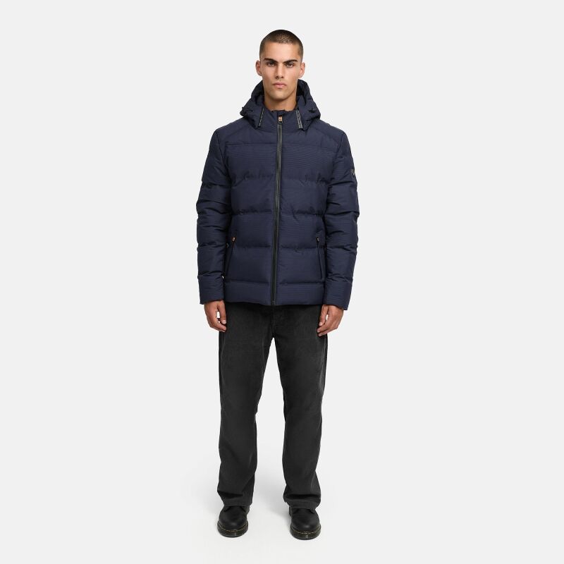 Stone Harbour Gavriloo Herren Herbst Winter Steppjacke Navy Gr&ouml;&szlig;e XL - Gr. XL