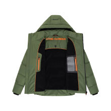 Stone Harbour Gavriloo Herren Herbst Winter Steppjacke Pine Oilve Größe L - Gr. L