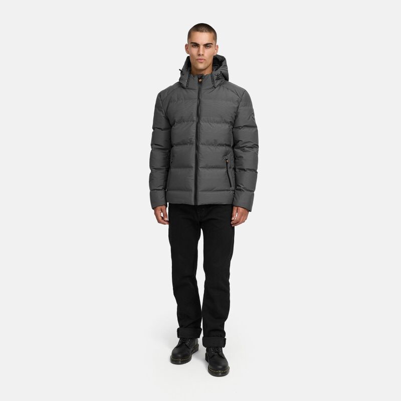 Stone Harbour Gavriloo Herren Herbst Winter Steppjacke Anthrazit