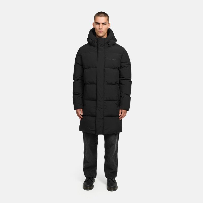 Stone Harbour Hadrieen Herren Winter Parka Steppmantel Schwarz Größe L - Gr. L