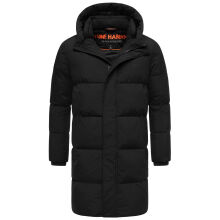 Stone Harbour Hadrieen Herren Winter Parka Steppmantel Schwarz Gr&ouml;&szlig;e L - Gr. L
