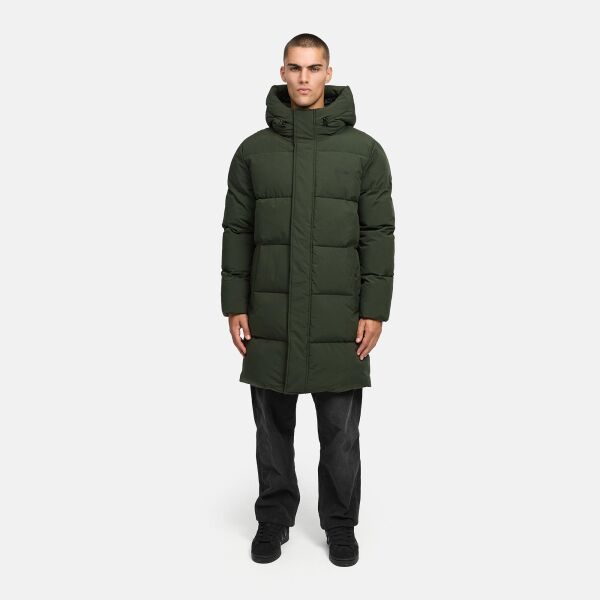 Stone Harbour Hadrieen Herren Winter Parka Steppmantel Dark Olive Größe L - Gr. L