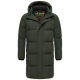 Stone Harbour Hadrieen Herren Winter Parka Steppmantel Dark Olive Größe L - Gr. L