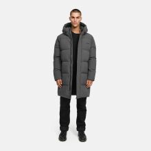 Stone Harbour Hadrieen Herren Winter Parka Steppmantel Anthrazit Größe S - Gr. S