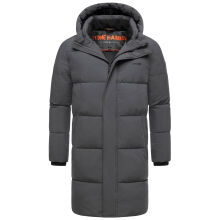 Stone Harbour Hadrieen Herren Winter Parka Steppmantel Anthrazit Größe S - Gr. S