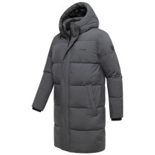 Stone Harbour Hadrieen Herren Winter Parka Steppmantel Anthrazit Größe S - Gr. S