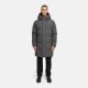 Stone Harbour Hadrieen Herren Winter Parka Steppmantel Anthrazit Größe S - Gr. S