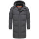 Stone Harbour Hadrieen Herren Winter Parka Steppmantel Anthrazit Größe S - Gr. S