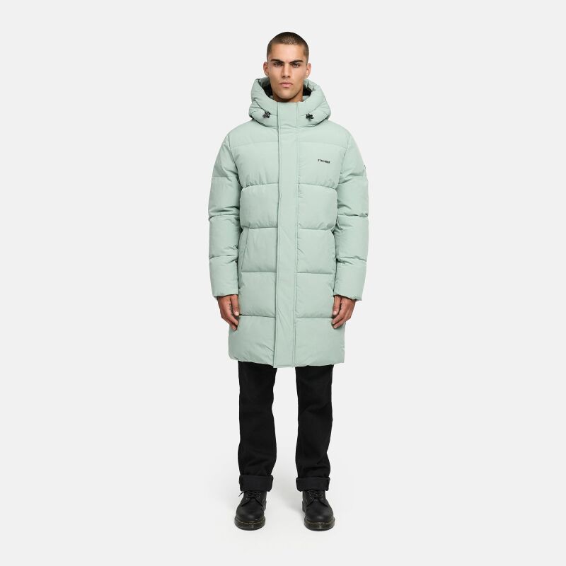 Stone Harbour Hadrieen Herren Winter Parka Steppmantel Ice Green Größe M - Gr. M
