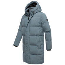 Stone Harbour Hadrieen Herren Winter Parka Steppmantel Stormy Blue Gr&ouml;&szlig;e M - Gr. M