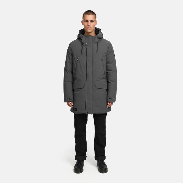Stone Harbour Kitraan Herren Winterparka Jacke Anthrazit Größe S - Gr. S