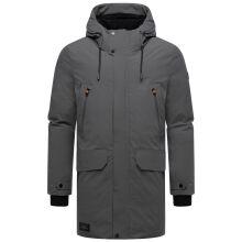 Stone Harbour Kitraan Herren Winterparka Jacke Anthrazit Größe S - Gr. S
