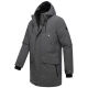 Stone Harbour Kitraan Herren Winterparka Jacke Anthrazit Größe S - Gr. S