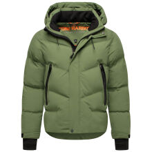 Stone Harbour Herren Winter Steppjacke Herrenjacke Pine Olive-Größe S - Gr. S