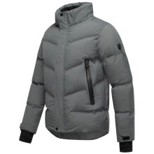 Stone Harbour Herren Winter Steppjacke Herrenjacke Anthrazit-Größe S - Gr. S